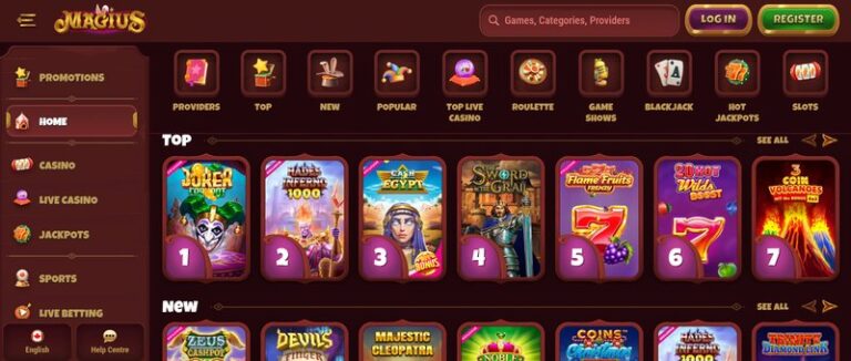 Découvrez les Meilleures Promotions et Bonus au Magius Casino en Ligne en France
